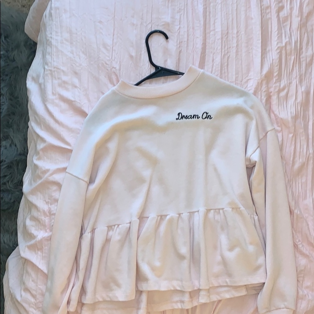A long sleeve top